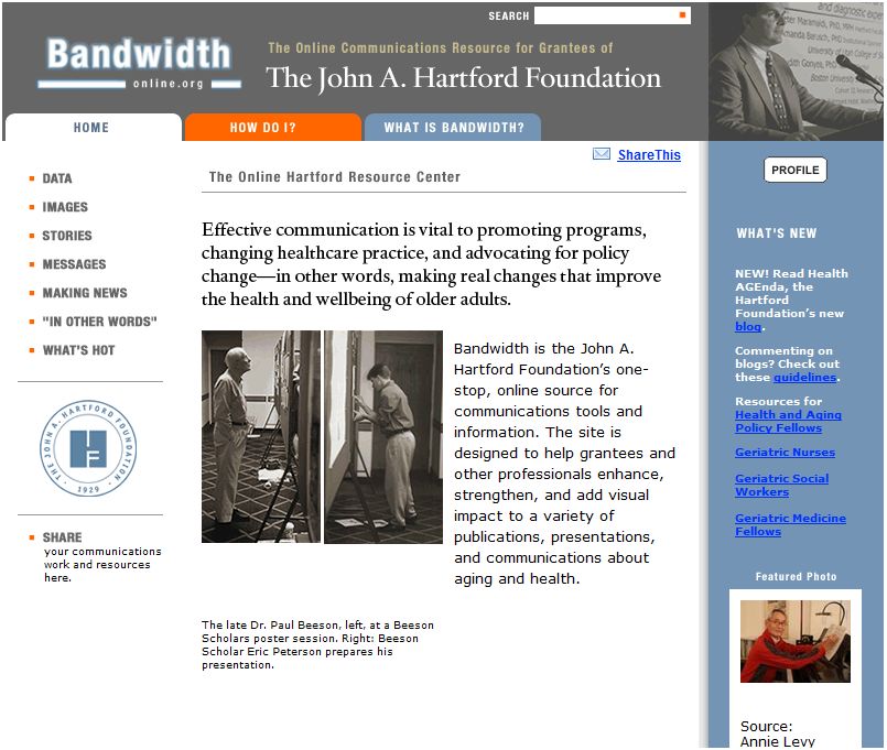 Bandwidth: An exceptional communications resource