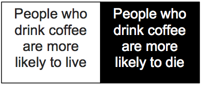 Coffee Is Bad For You.  Coffee is Good For You.  Why Am I So Confused?