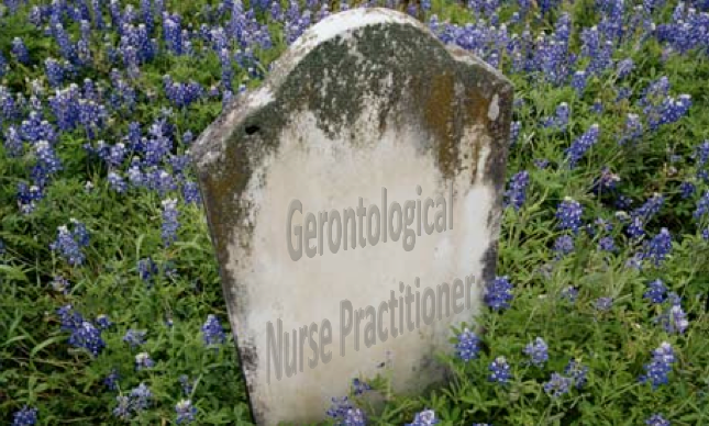 Death of the Gerontological Nurse Practitioner: Part 1 of 2