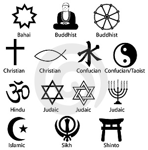 different religious beliefs