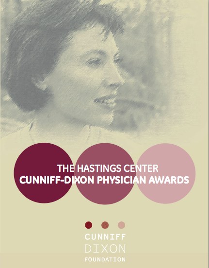Congratulations to the 2013 Hastings Center Cunniff-Dixon Physician Awardees