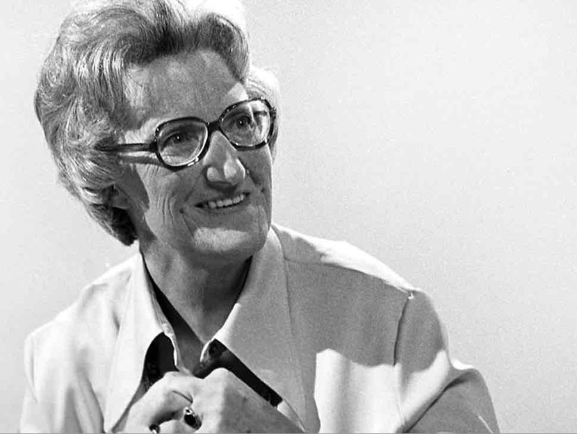 Headshot of Dame Cicely Saunders