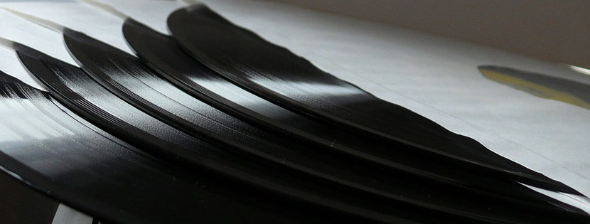 Photo of vinyl records