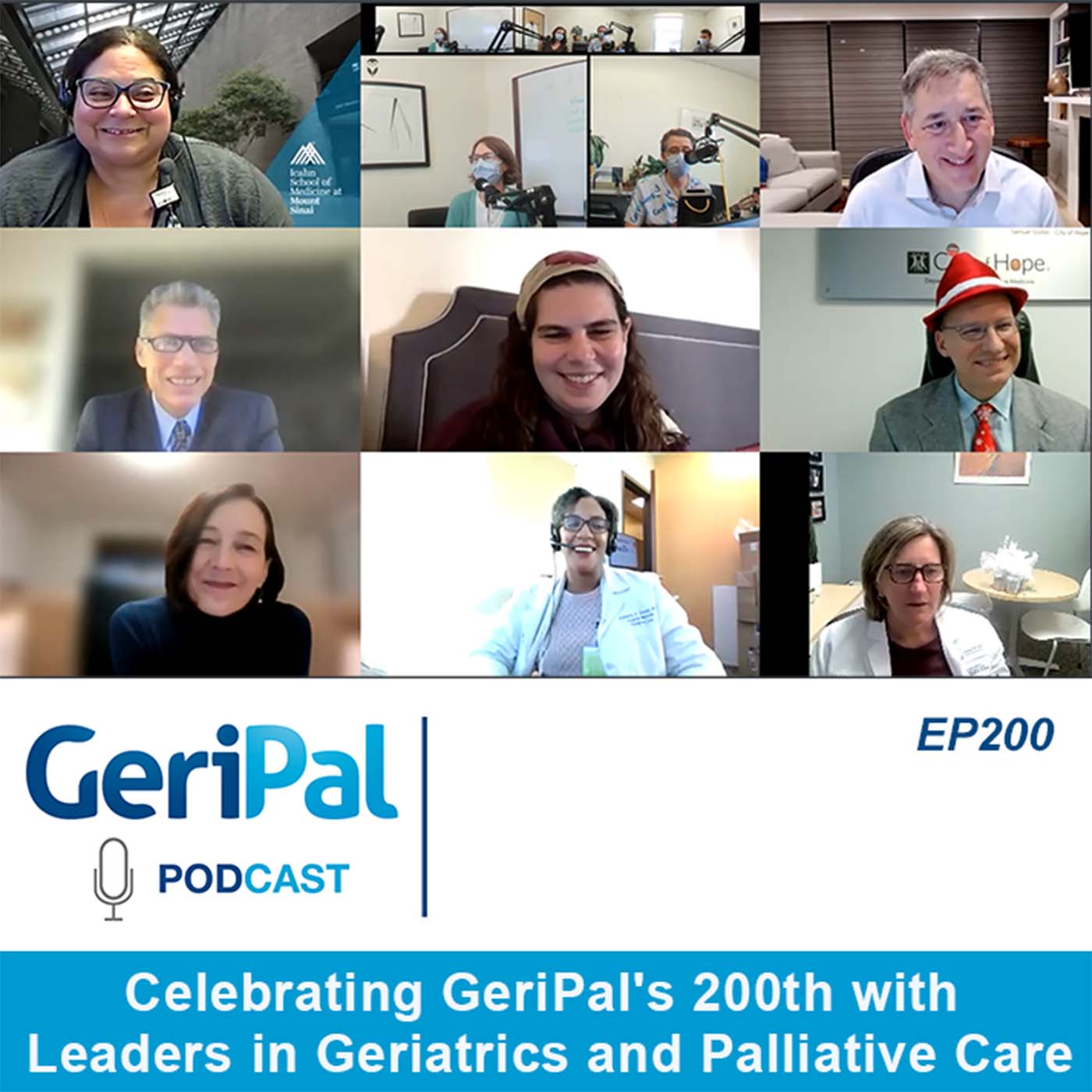 Celebrating GeriPal's 200th with Leaders in Geriatrics and Pallaitive Care