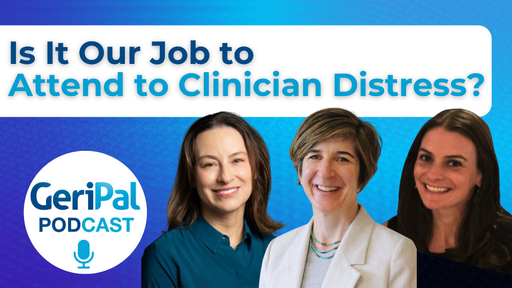 Is Attending to Clinician Distress Our Job? Sara Johnson, Yael Shenker, & Anne Kelly