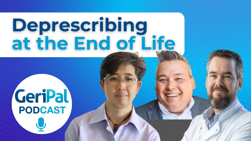 Deprescribing at the End of Life: Jennifer Tija, Jon Furuno, Simon Mooijaart