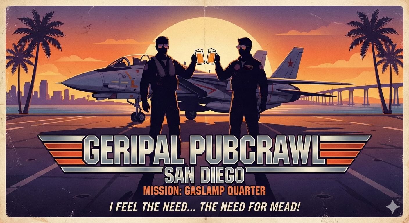 GeriPal Pubcrawl is Back in San Diego for the 2026 AAHPM-HPNA Annual Assembly